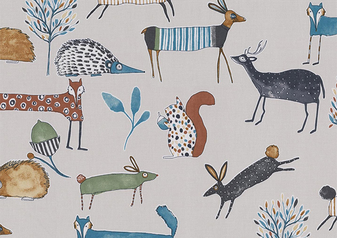 Oh My Deer, Colonial - Twist&Fit Roman Blind - Image 7